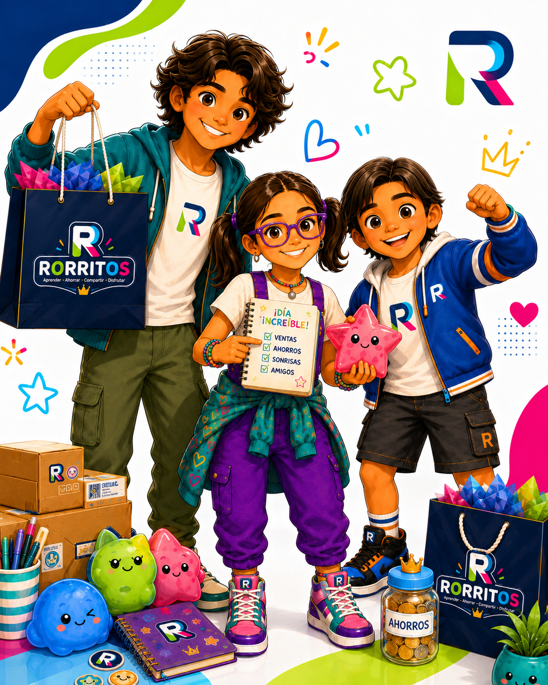 Los tres hermanos Rorritos
